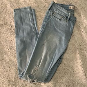 Hollister low rise super skinny jeans